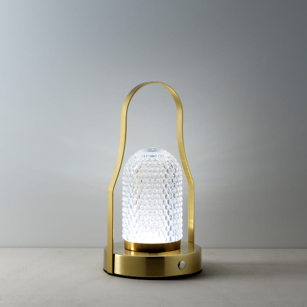 Lina Tafellamp – Lampuccino Messing LED