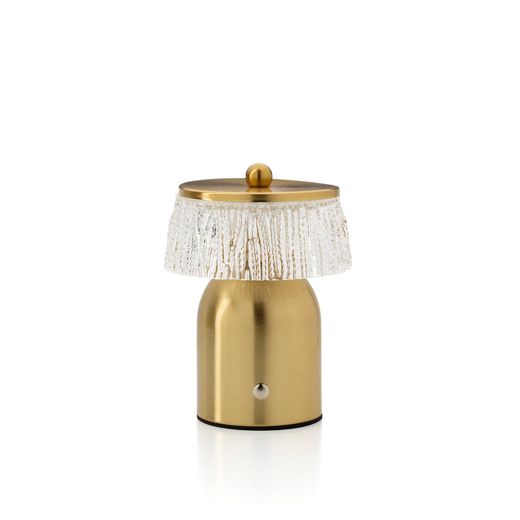 Kuro Tafellamp – Disco Muffin Messing LED
