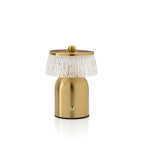 Kuro Tafellamp – Disco Muffin Messing LED