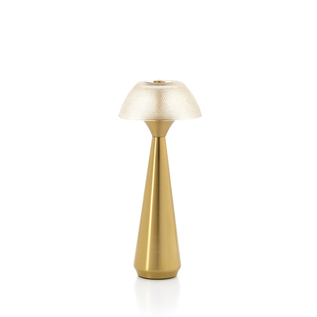 Sora Tafellamp – Mushlampio Messing LED