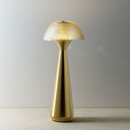 Sora Tafellamp – Mushlampio Messing LED