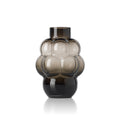 Kuro Vaas – Donkergrijs Glas (L)