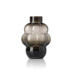 Kuro Vaas – Donkergrijs Glas (L)