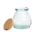 Sora Glazen Pot – Blauw (M)