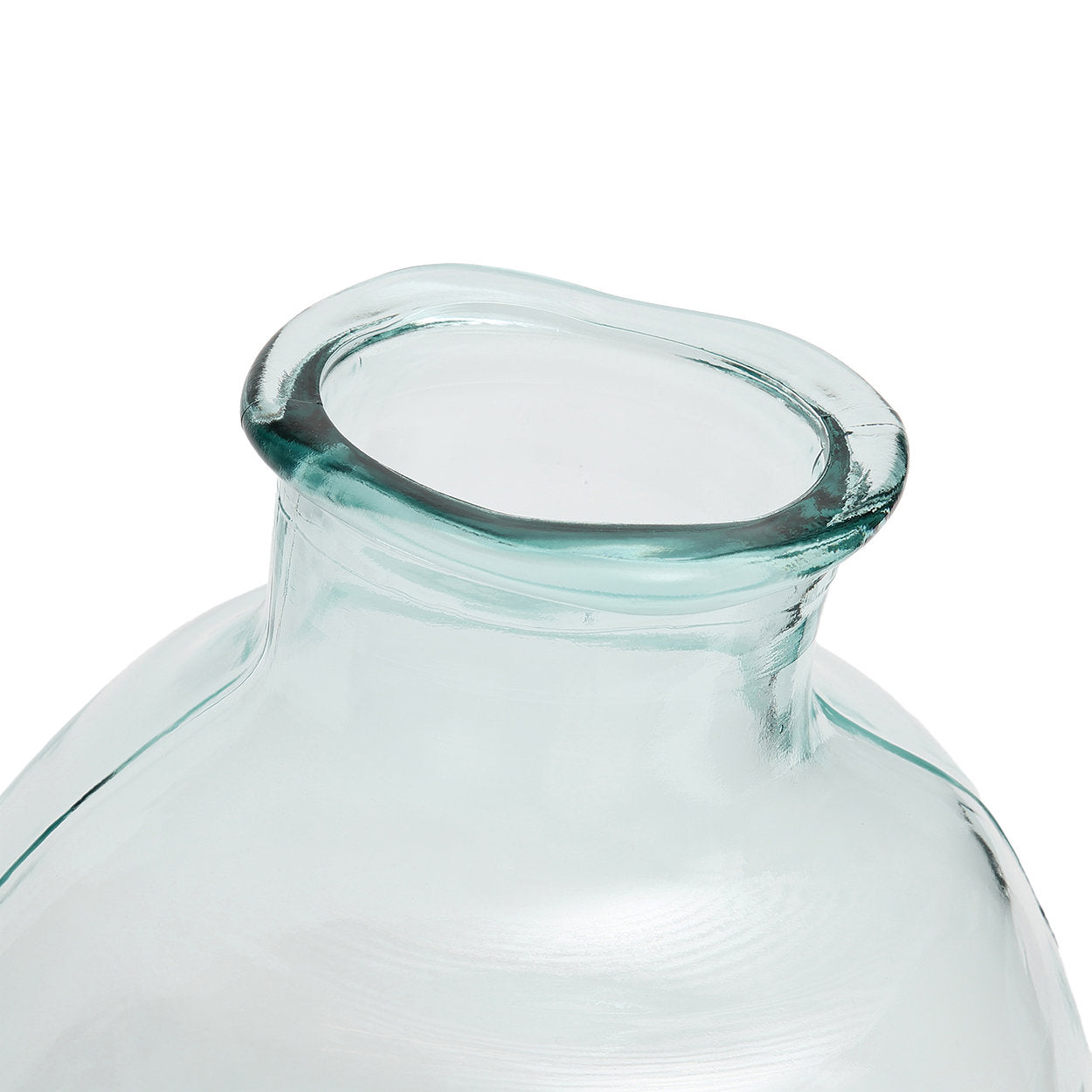 Lina Vaas – Blauw Glas Rond