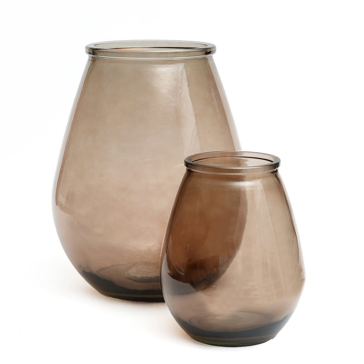 Sora Vaas – Beige Glas (M)
