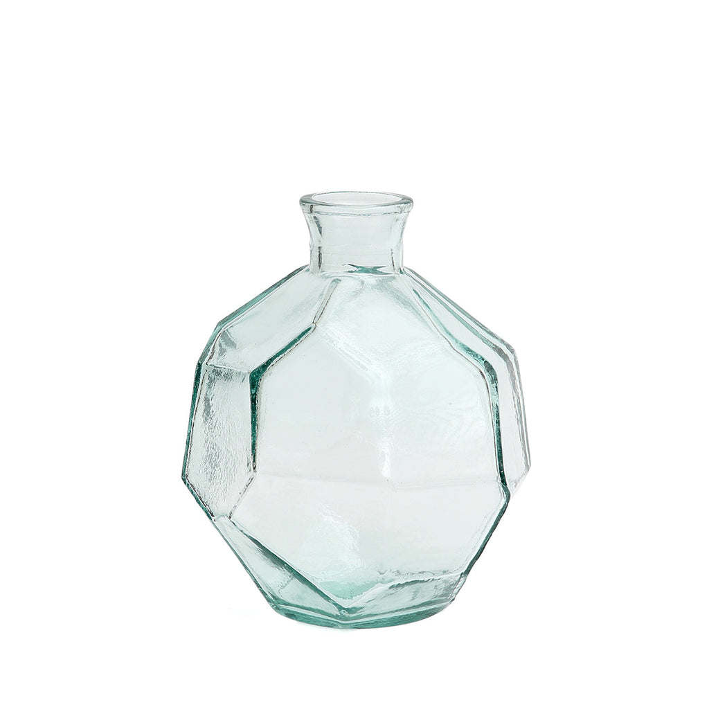 Lina Vaas – Origami Blauw (Rond)