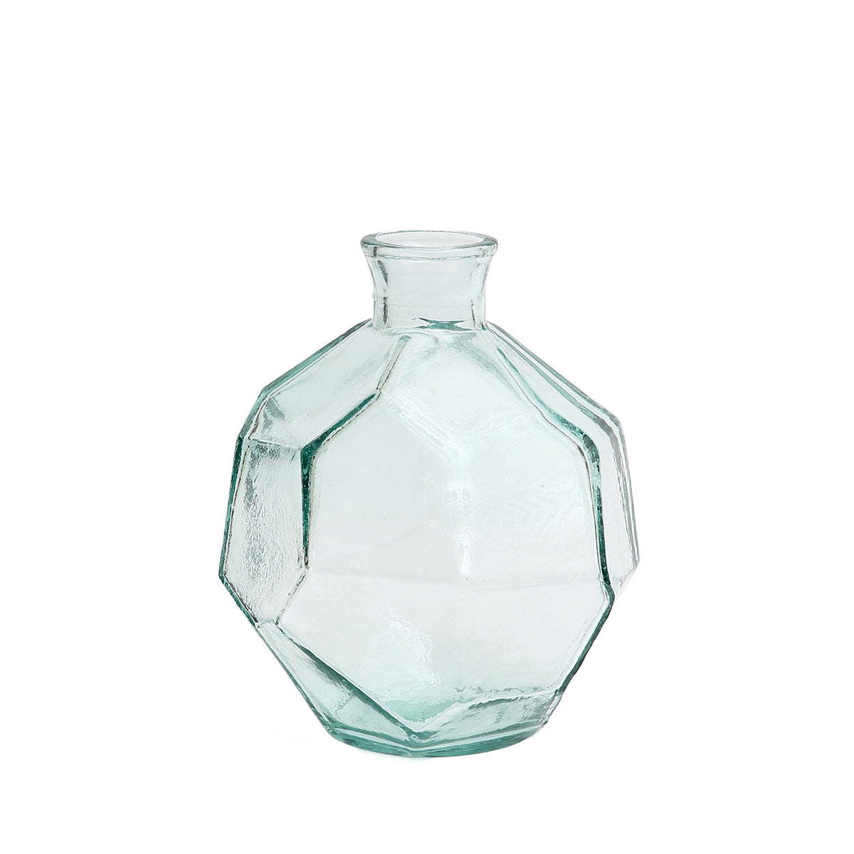 Lina Vaas – Origami Blauw (Rond)