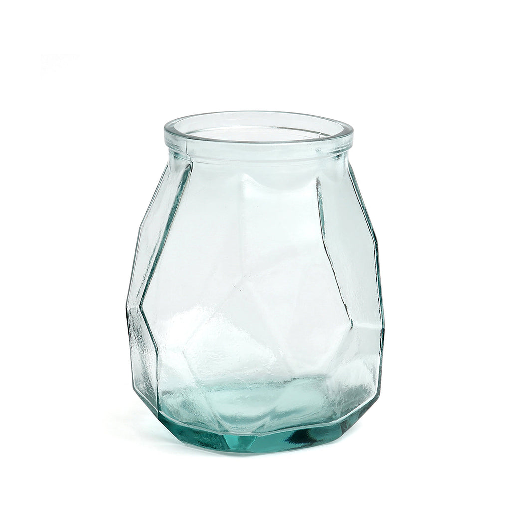 Lina Vaas – Origami Blauw (Breed)
