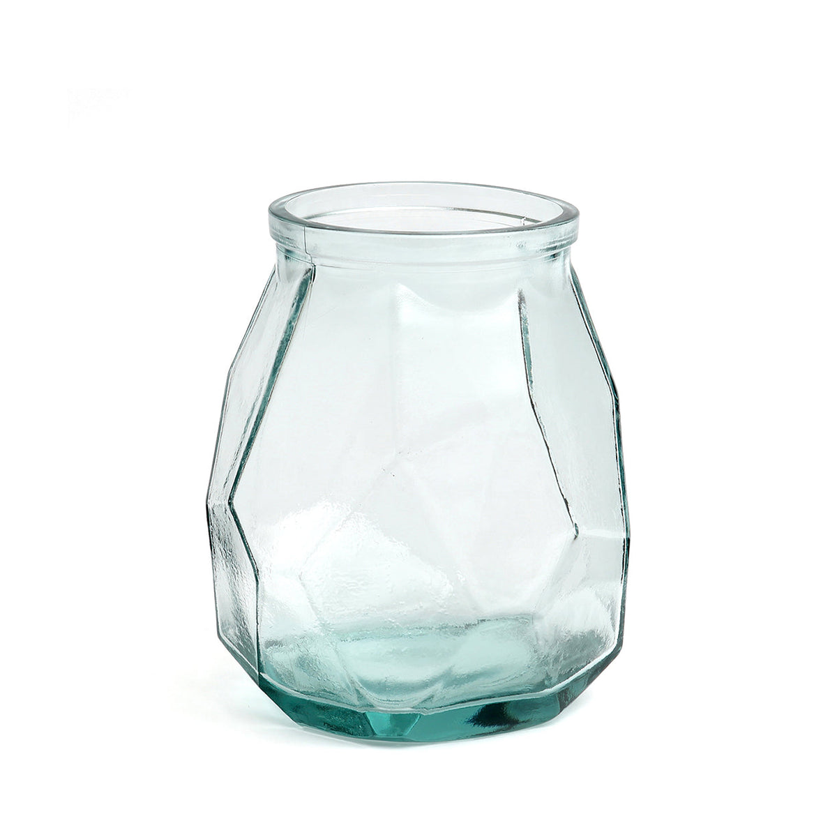 Lina Vaas – Origami Blauw (Breed)