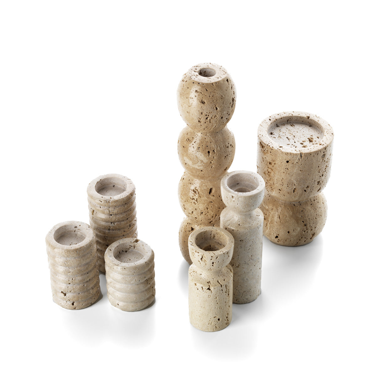 Lina Kandelaar – Travertin Totem (L)