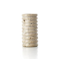 Lina Theelichthouder – Travertin Ripple Beige (L)