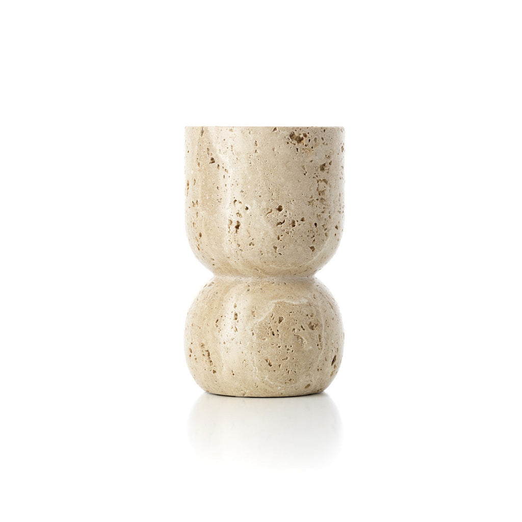 Lina Kandelaar – Travertin Vessel (S)