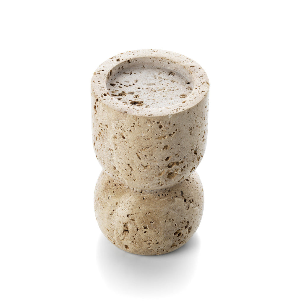 Lina Kandelaar – Travertin Vessel (S)