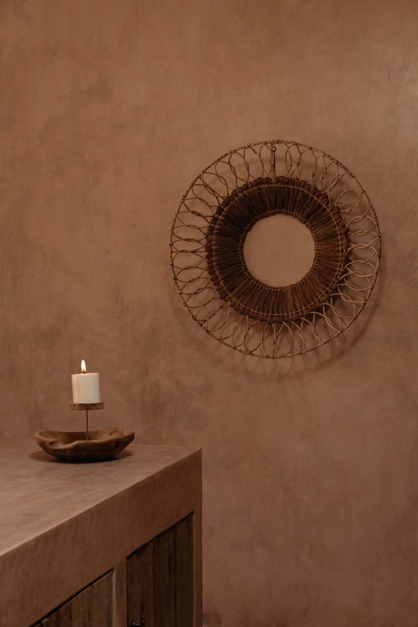 Lina Kandelaar – Dish Teakhout Naturel
