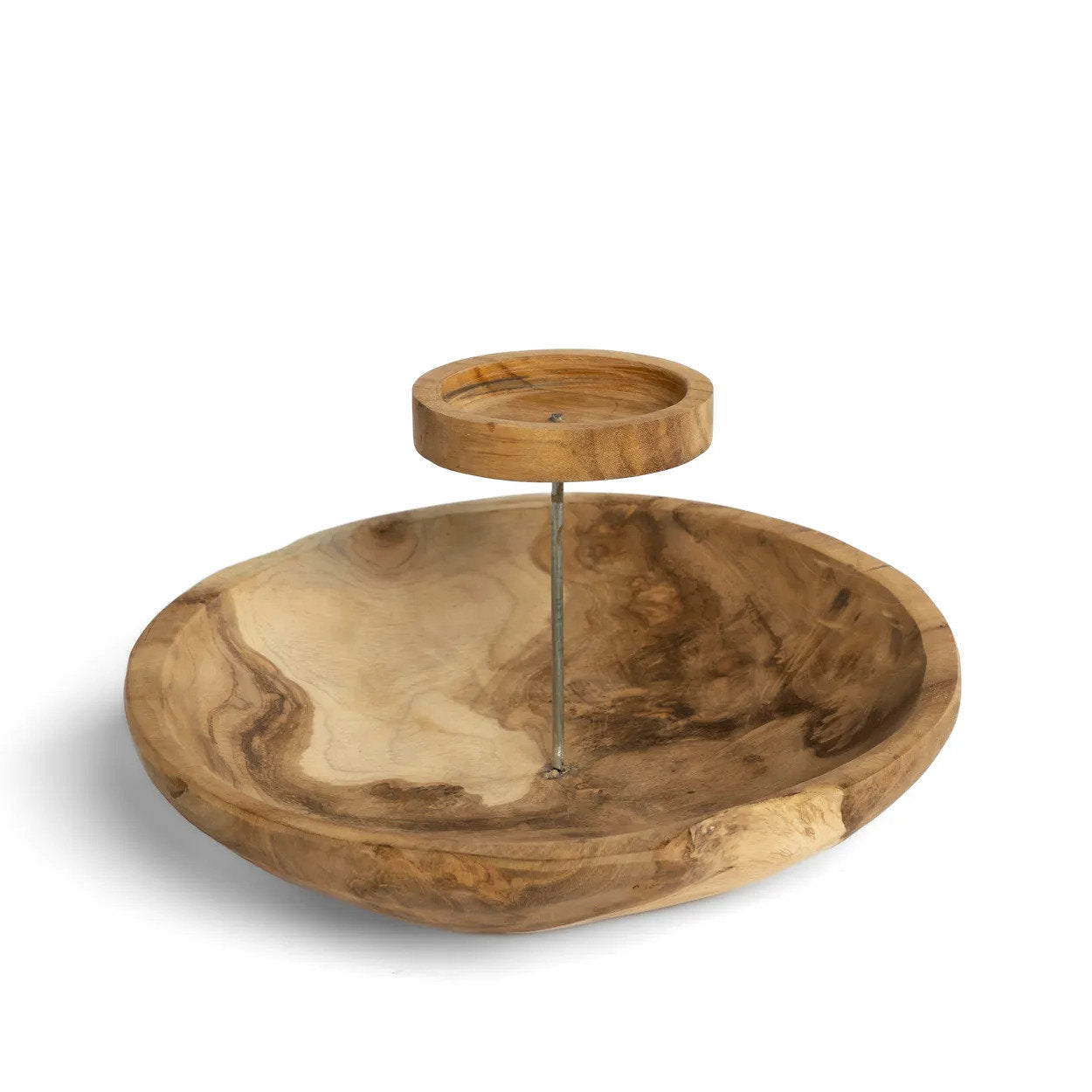Lina Kandelaar – Dish Teakhout Naturel