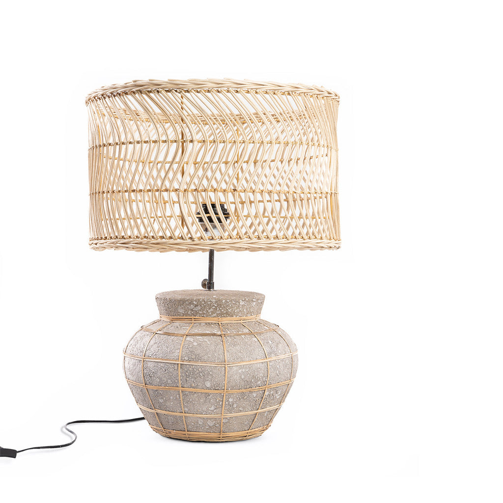 Lina Tafellamp – Kythira Beton & Rotan