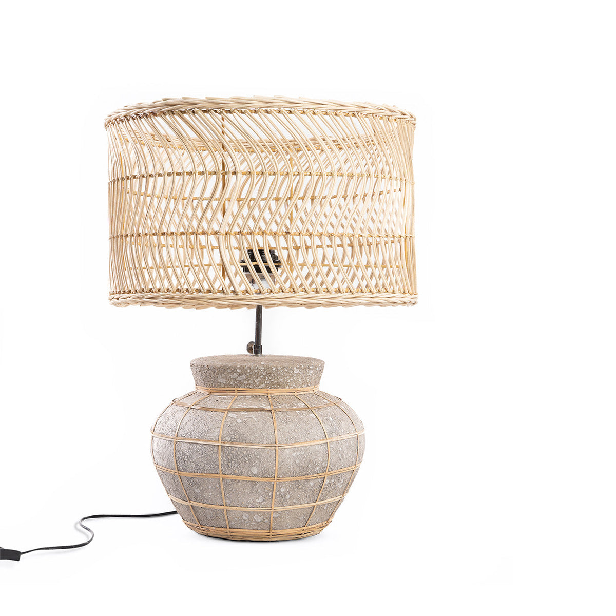 Lina Tafellamp – Kythira Beton & Rotan