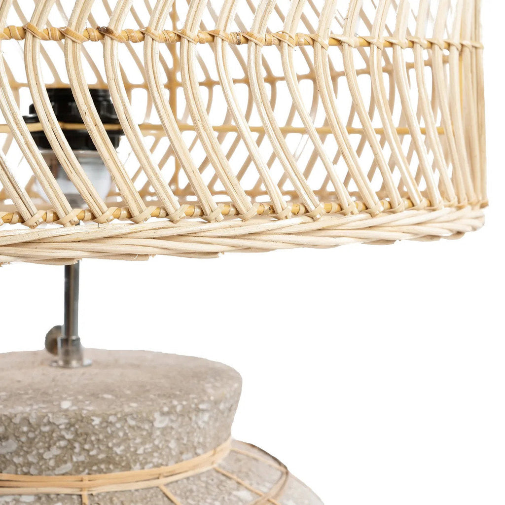 Lina Tafellamp – Kythira Beton & Rotan