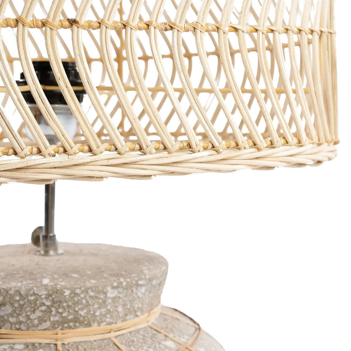 Lina Tafellamp – Kythira Beton & Rotan